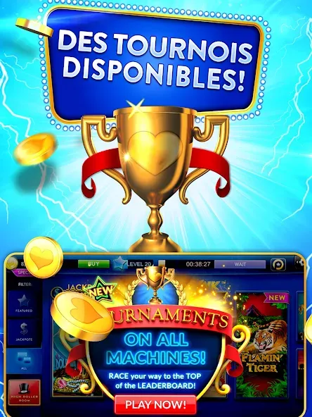 Heart of Vegas Machines à Sous screenshot 12