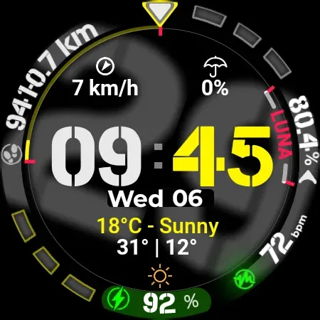 Watch Face CUE160 screenshot 8