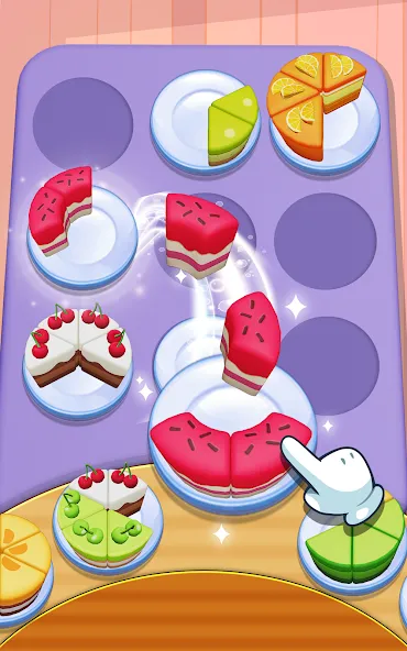 Cake Sort - clasificar tartas screenshot 18
