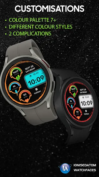 IA117 Digital Watchface screenshot 7