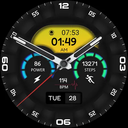 IA122 Hybrid Watchface screenshot 12