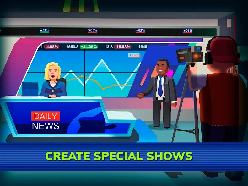 TV Empire Tycoon - Idle Game screenshot 9
