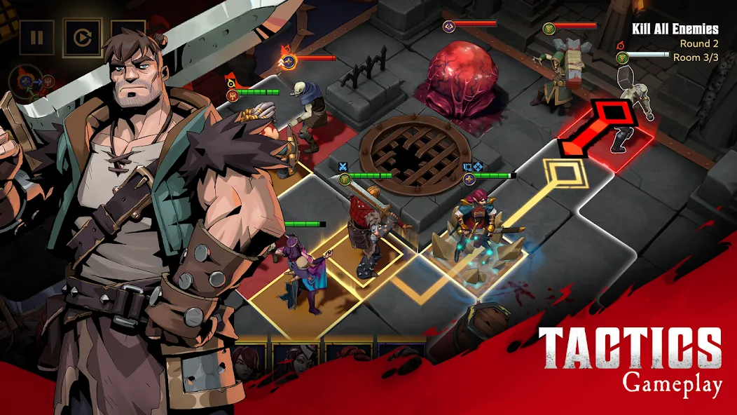 Grimguard Tactics: Fantasy RPG screenshot 3
