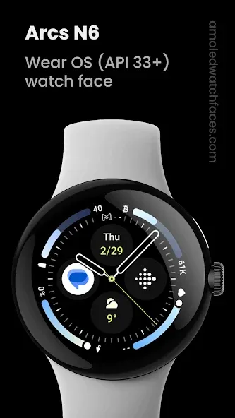 Arcs N6 Watch Face screenshot 1