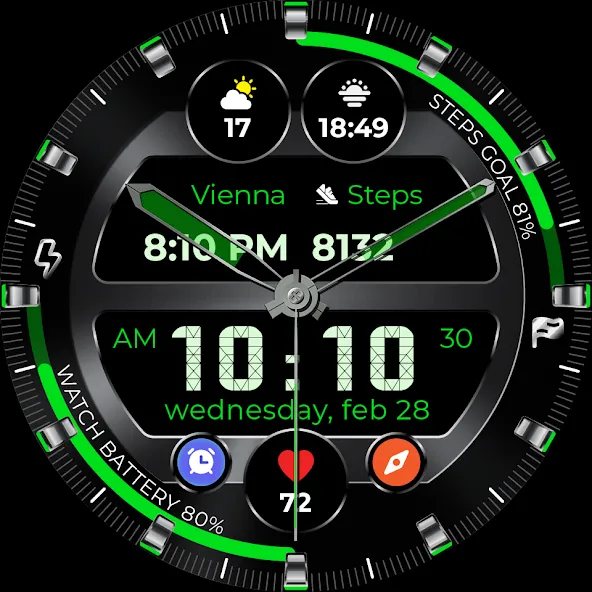 ChronoFlex Watch Face screenshot 5