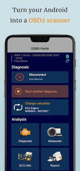 OBD2 Car Scanner - EOBD Facile screenshot 2