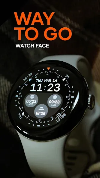 Way To Go Watch Face screenshot 9