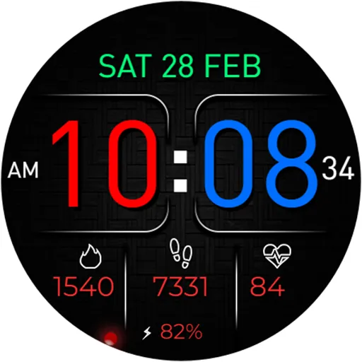 Digital KAIRO Watch face screenshot 20