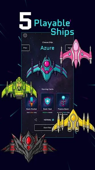 Space Shuffle: Card Battle screenshot 2