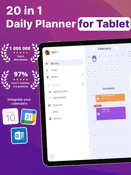 Daily Planner Organizer: Brite screenshot 8