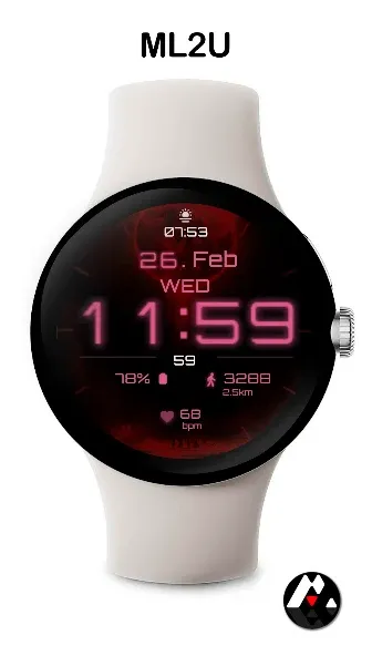 ML2U 199 Watch Face screenshot 8