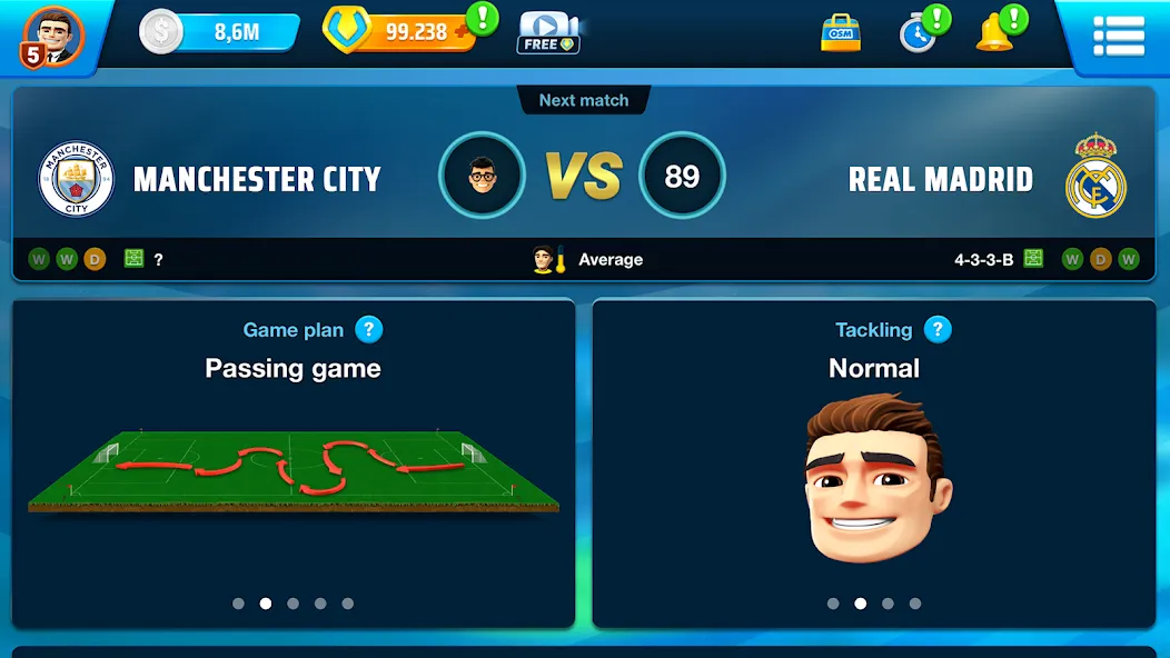 OSM 26 - Fußballmanager Spiele screenshot 7
