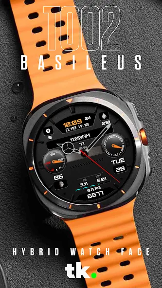 T002 BASILEUS Hybrid WatchFace screenshot 1