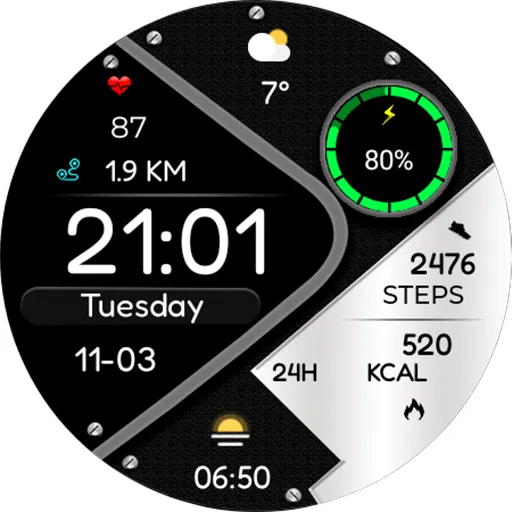 WHISPER HOLDINGS Watch Face screenshot 10