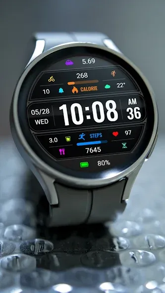 Dark Multifunctional ZKinWatch screenshot 3