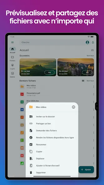 pCloud: stockage en ligne screenshot 13