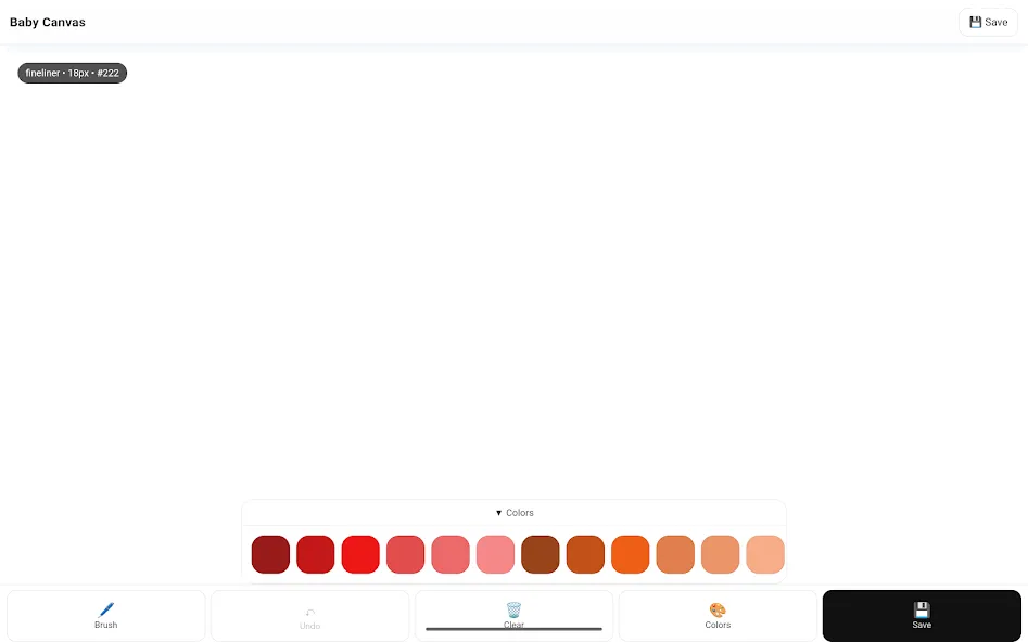 Baby Canvas screenshot 5