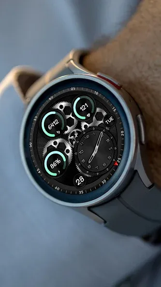 RUGAN Rotary URX82 Watch face screenshot 6