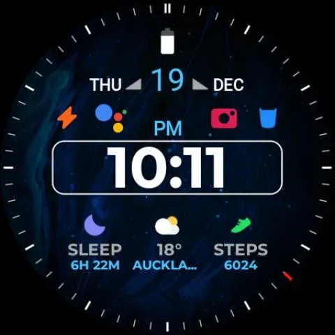 Night ver 58 - watch face screenshot 22