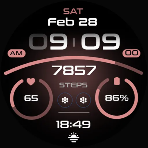 OMG 439 - Digital Watch Face screenshot 31