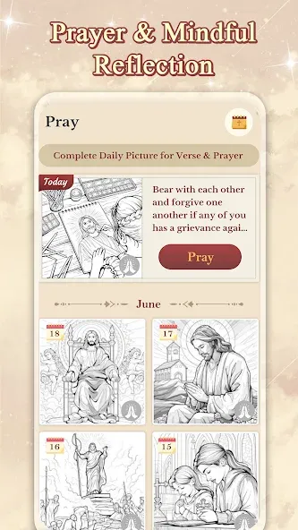 Bible Color Paint By Number screenshot 5