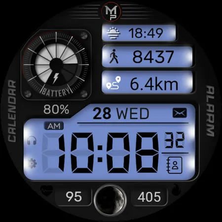 RECKONER - Digital watch face screenshot 15