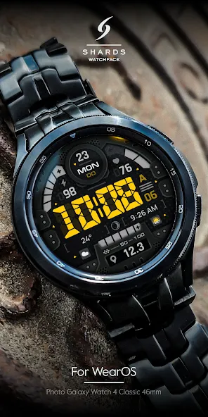 SH067 Watch Face, WearOS watch screenshot 3