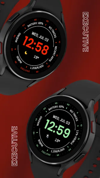 EXD059: Circular Watch Face screenshot 8