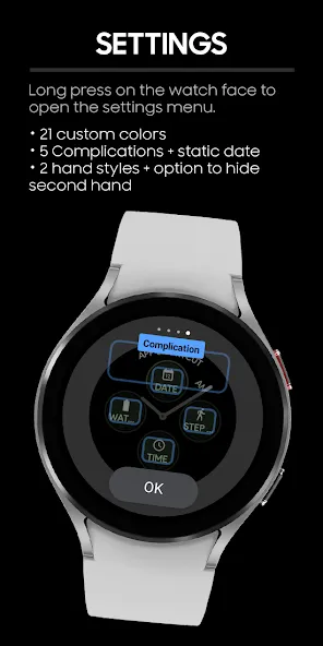 JHW Analog You: Watch face screenshot 3