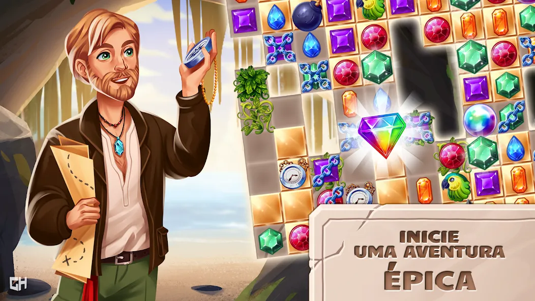 Jewel Quest Match 3 Adventure screenshot 4