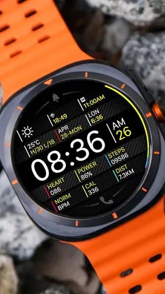 PUSH Watch Face screenshot 7