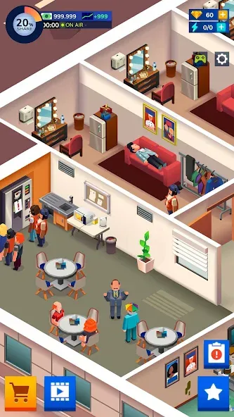 TV Empire Tycoon - Idle Game screenshot 6