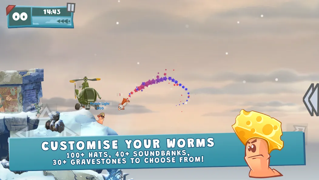 Worms W.M.D: Mobilize screenshot 2