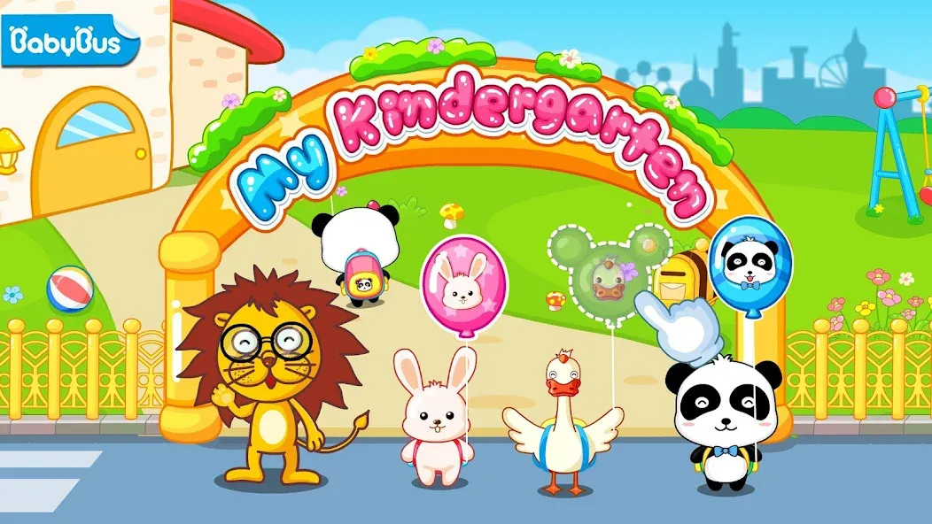 Baby Panda Kindergarten screenshot 1