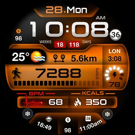 ML2U 247 Watch Face screenshot 28