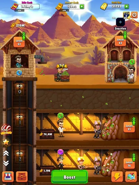 Idle Mining Company: Idle Jeu screenshot 20