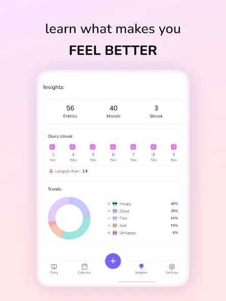 Daily Diary: Journal with Lock screenshot 22