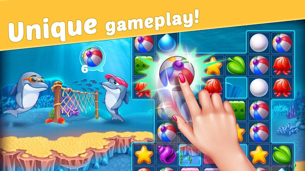 Reef Rescue: Match 3 Adventure screenshot 5