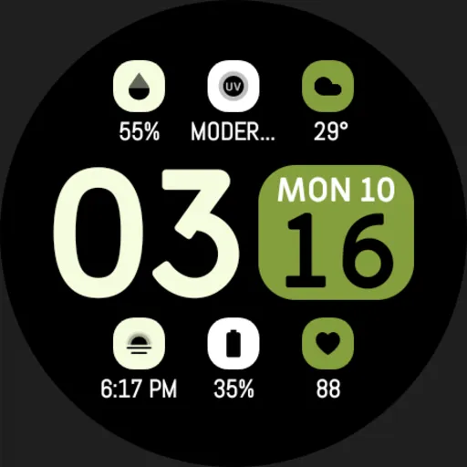 EXD140: Digital Watch Face screenshot 32