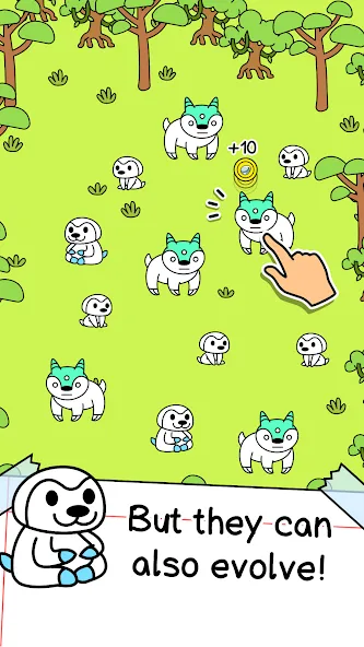Sloth Evolution: Merge Game screenshot 2