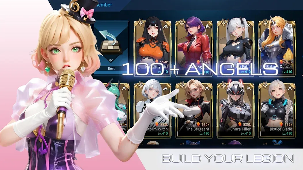 Angel Legion: Goddess Idle RPG screenshot 2