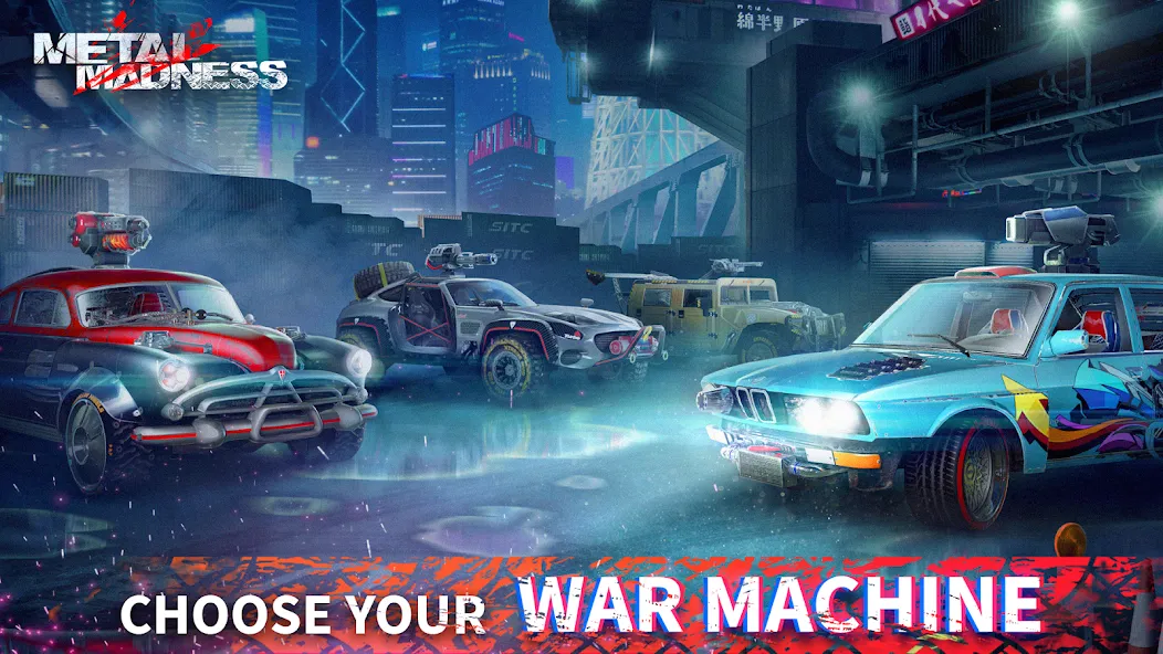 METAL MADNESS PvP: Car Shooter screenshot 4