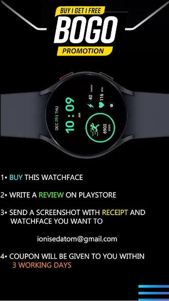 IA102 Digital Watchface screenshot 2