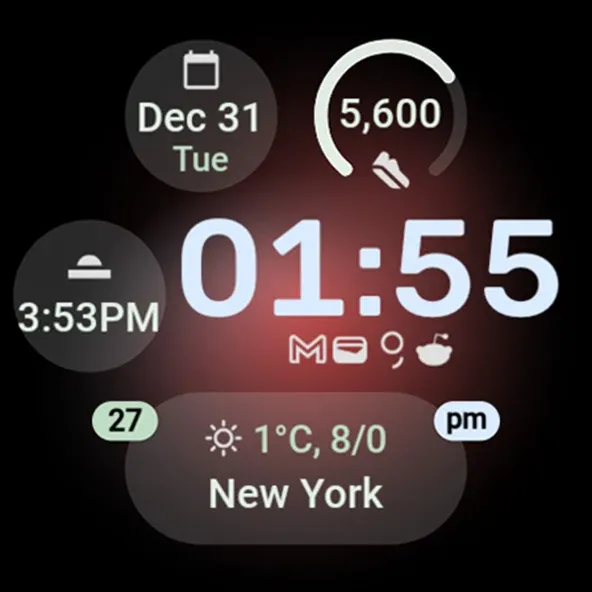 Aurora Watch Face screenshot 15