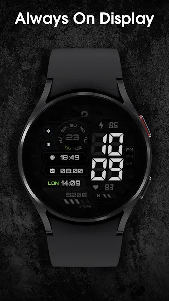 PRADO X115 Digital Watch Face screenshot 7