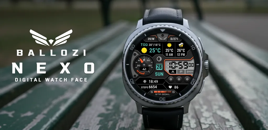 Ballozi NEXO - Digital Face screenshot 1