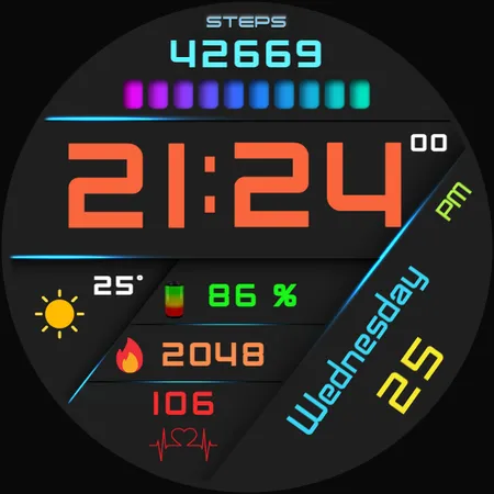 Sydney Digital Watch Face screenshot 33