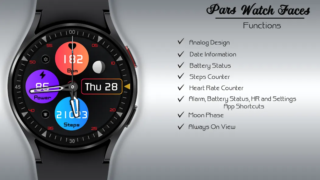 Simple Analog Watch Face screenshot 4