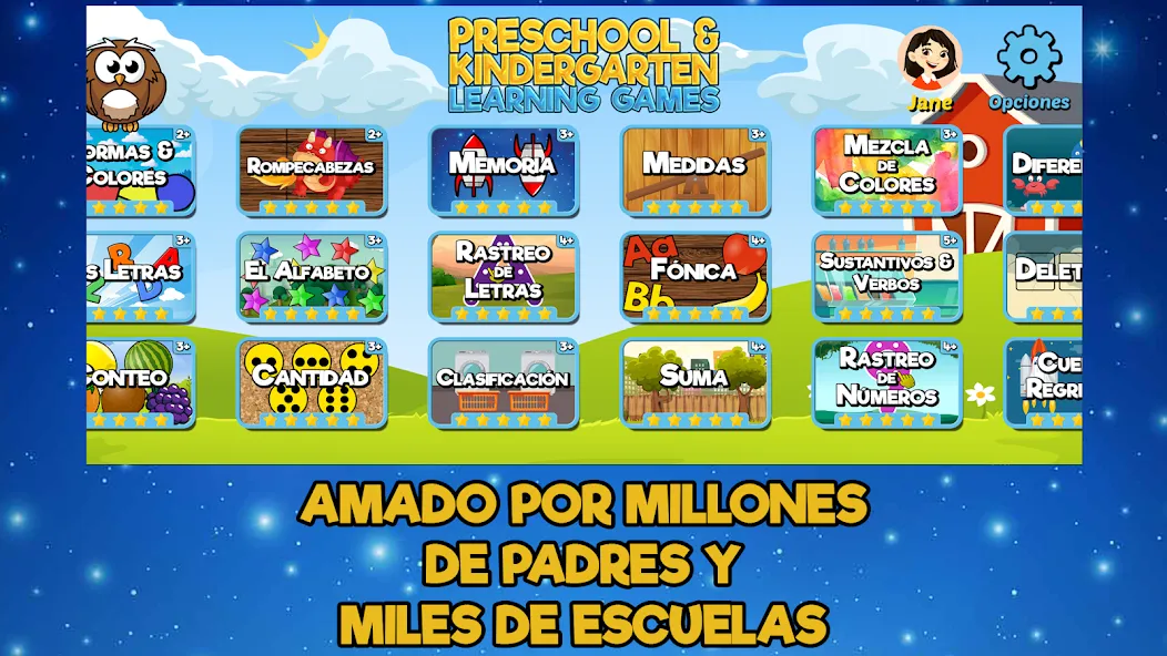 Juegos Preescolares y Kínder screenshot 4