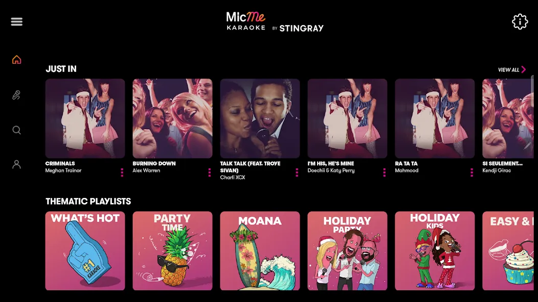 MicMe Karaoke by Stingray screenshot 5